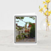 Carte Gravité et verre, Graz, Autriche (Fleur jaune)