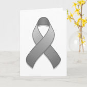 Carte Gray Aware (Fleur jaune)