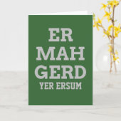 Carte Gray Ermahgerd (Fleur jaune)