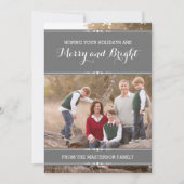 Carte Gray Simply Chic Holiday (Devant)