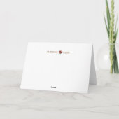 Carte Grazing dans les champs - Carte, Salutation/Note (Dos)