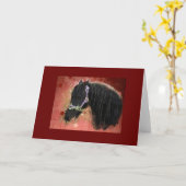 Carte Grazing dans les champs - Carte, Salutation/Note (Fleur jaune)