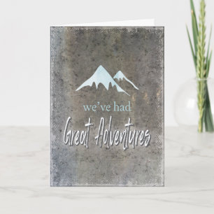 Carte Great Adventure Mariage Proposition Bridesman