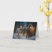 Carte Great Dane (Fleur jaune)