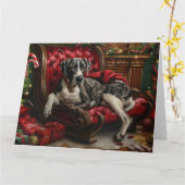 Carte Great Dane (Fleur jaune)