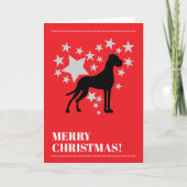 Carte Great Dane Christmas (Devant)