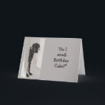 Carte Great Dane Dog Humor SON Birthday Cake Fun<br><div class="desc">Great Dane Dog Humor SON Birthday Cake funny</div>