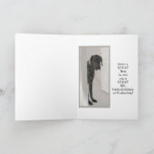 Carte Great Dane Pet Chien Humour Félicitations Grad (Intérieur)