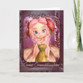 Carte Great Granddaughter (Devant)