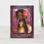 Carte Great Granddaughter Birthday Card<br><div class="desc">Great Granddaughter Birthday Card</div>