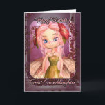 Carte Great Granddaughter Birthday Card<br><div class="desc">Great Granddaughter Birthday Card</div>