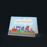 Carte Great Grandson 4th Birthday Coloror Train Track<br><div class="desc">Vous êtes sur la bonne voie quand vous considérez cette carte comme un cadeau pour votre arrière petit-fils une fois qu'il fêtera son 4ème anniversaire dans les prochains jours. Il y a un message amusant que cette carte partage à l'intérieur qui est sûr de lui solliciter un sourire.</div>