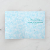 Carte Great Niece 8th Blue Fairy Anniversaire (Intérieur)