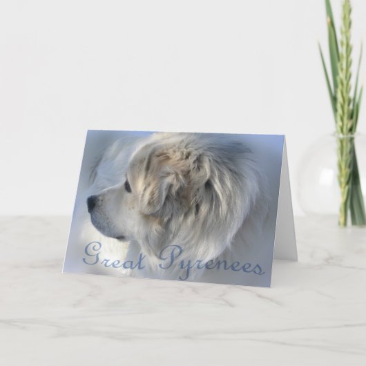 Carte Great Pyrenees (Devant)