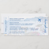 Carte Grèce Destination Mariage Santorin Enregistrer la  (Dos)