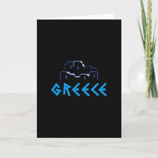 Carte Grèce Îles grecques (Devant)