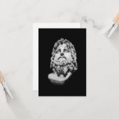 Carte Greco Roman Bust (Devant/Arrière en situation)