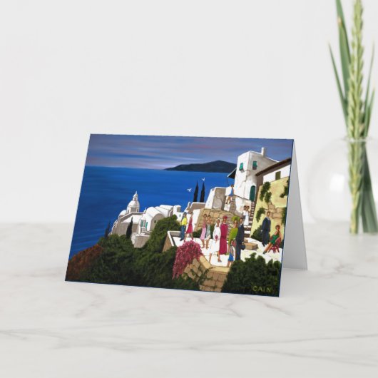 CARTE GREEK WEDDING (Devant)