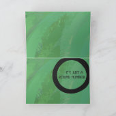 Carte Green 30 Décennie Anniversaire (Intérieur)