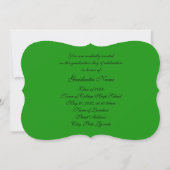 Carte Green and Black Floral Casquette 2025 (Dos)