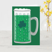 Carte Green Beer (Fleur jaune)