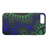 Carte Green Blue Remix iPhone 8/7 Plus Coque (Dos (Horizontal))