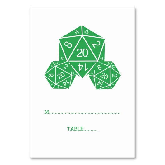 Carte Green D20 (Par défaut)