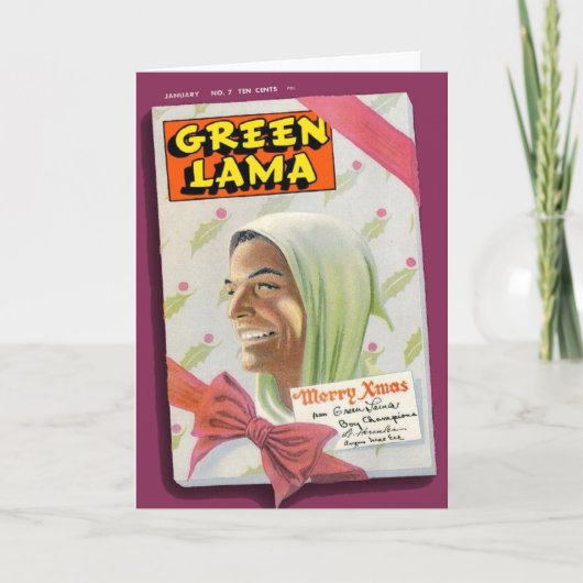 Carte Green Lama #7 (Devant)