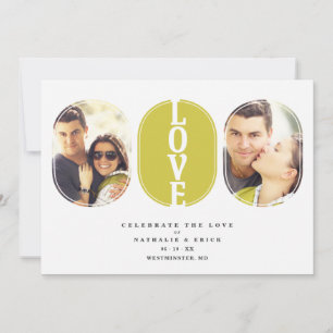 Carte Green Love Citation Mariage 2 Photos Couple