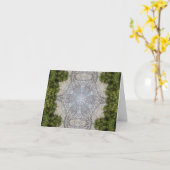 Carte Green Moss & Earth Nature Art (Fleur jaune)