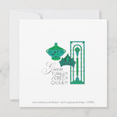 Carte Green Queen Flat (Dos)