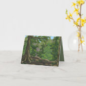 Carte Green Woods (Fleur jaune)