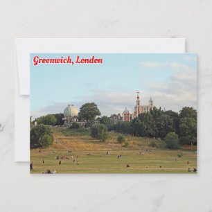 Carte Greenwich Park, Londres