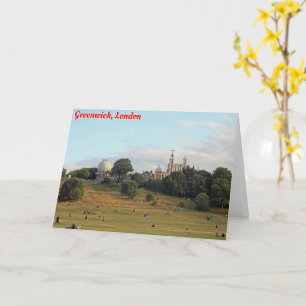 Carte Greenwich Park, Londres