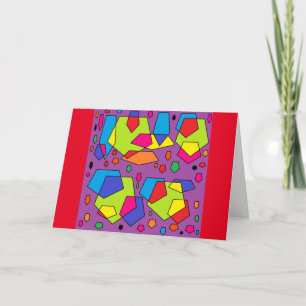 Carte Greeting Art card n'importe quelle occasion design