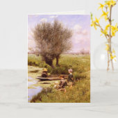 Carte Greeting Card (Fleur jaune)