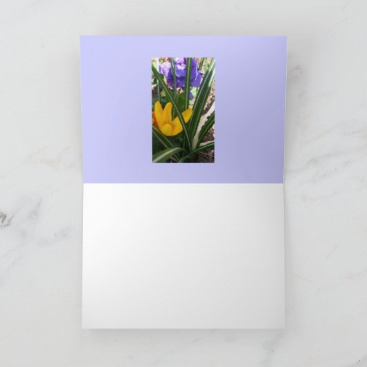 Carte Greeting card (Intérieur)