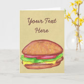 Carte Greeting card (Fleur jaune)