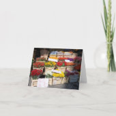 Carte Greeting card flower stall, Bavaria, Germany (Devant)