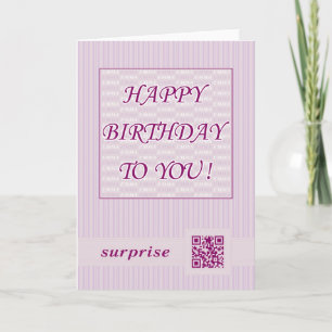 Carte Greeting Card.Happy Birthday Emma!