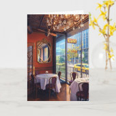 Carte Greeting Card Memphis Lunch Memories Photo  (Fleur jaune)