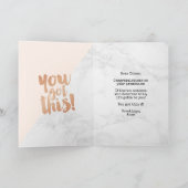 Carte Greeting Card Promotion You Got This (Intérieur)