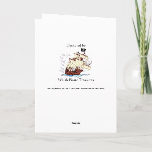 Carte Greeting Humorous (Dos)