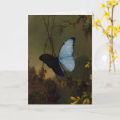 Carte Greetingcard avec la peinture de Martin Johnson (Fleur jaune)