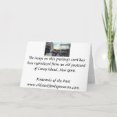 Carte Greetings Card - Coney Island (Dos)