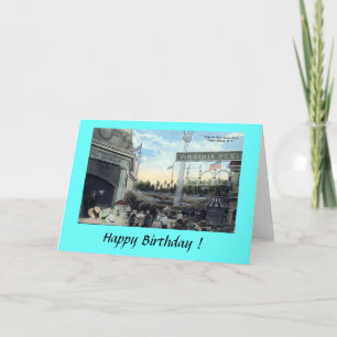 Carte Greetings Card - Coney Island