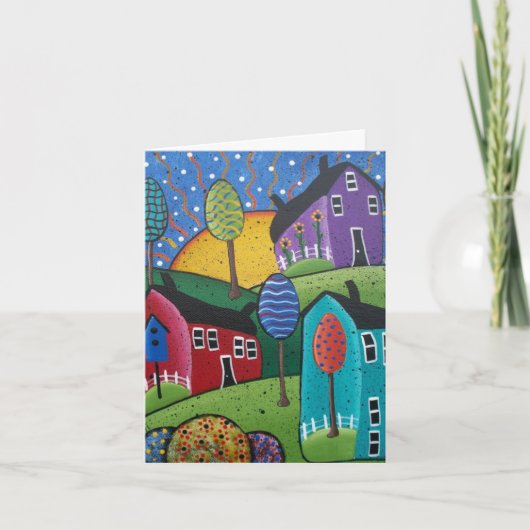Carte Greetings Card - We Have Moved (Devant)