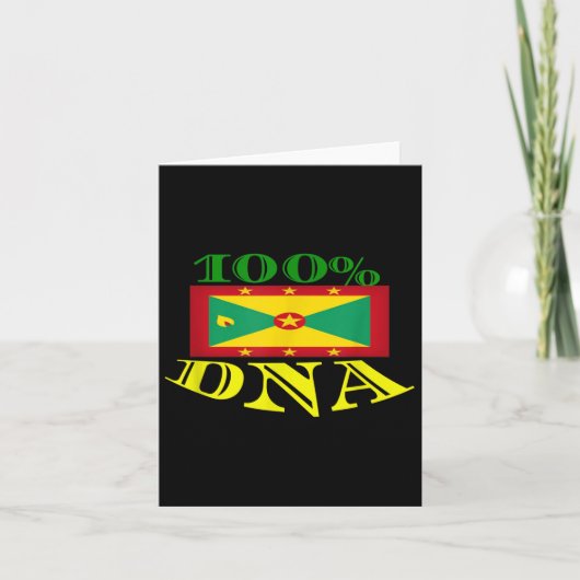 Carte Grenade Drapeau Vacances Et Motivation (Devant)