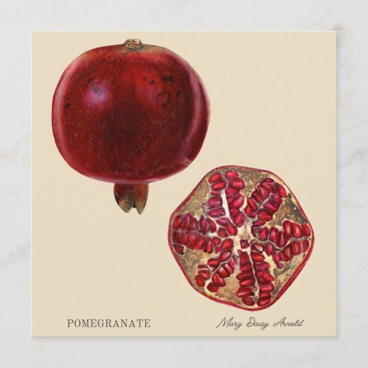 Carte Grenade par Mary Daisy Arnold (Devant)