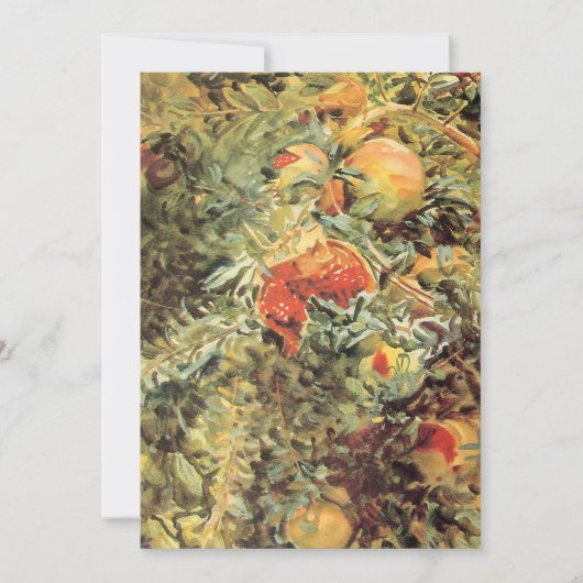 Carte Grenades II de John Singer Sargent (Devant)